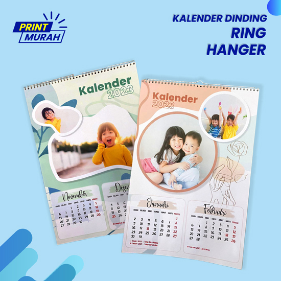 Kalender Dinding Ring Murah Online  Percetakan Malang