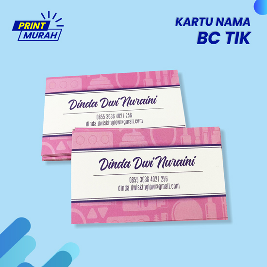 CETAK KARTU NAMA BC TIC