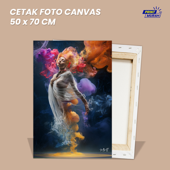 CETAK KANVAS 50 x 70