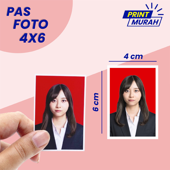 PAS FOTO 4 x 6