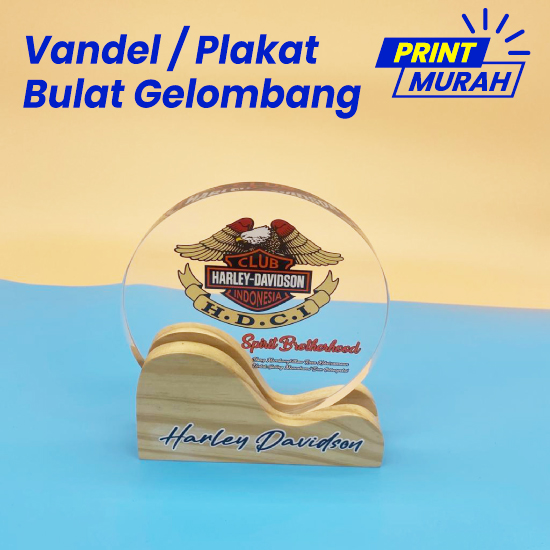 VANDEL / PLAKAT KAYU BULAT B2