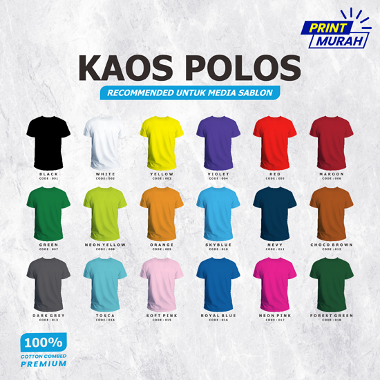 KAOS POLOS 007 (GREEN)