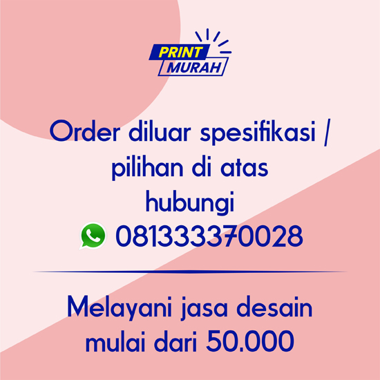 CETAK POSTER A3+