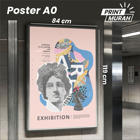 CETAK POSTER A0 AP 150