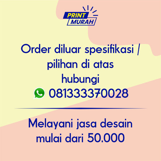 CETAK POSTER A2 AP 230