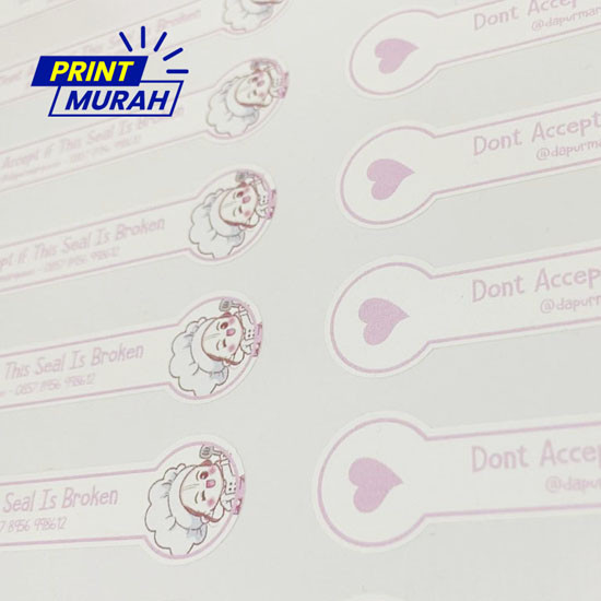 STICKER PECAH TELUR