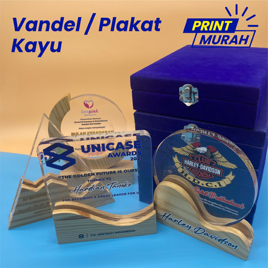 VANDEL / PLAKAT KAYU