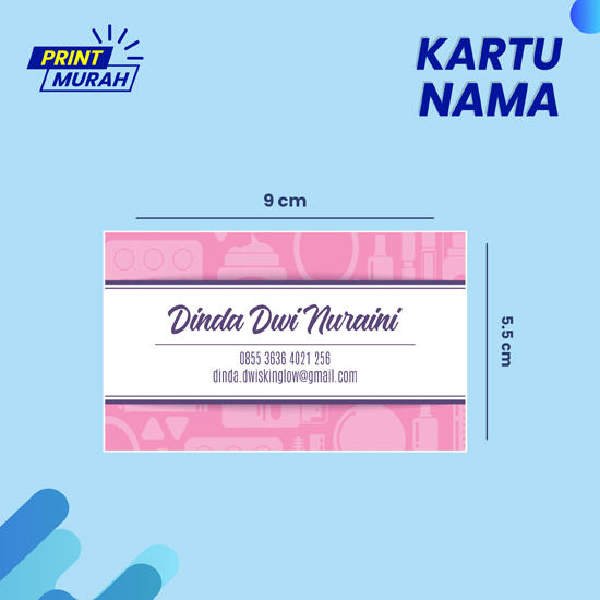 CETAK KARTU NAMA ART CARTON 260 gsm