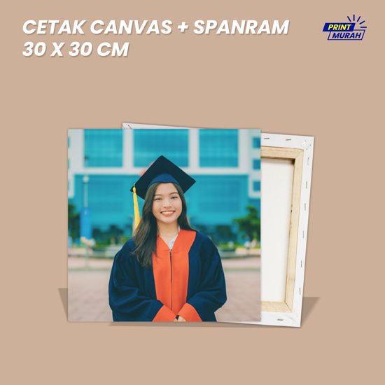 CETAK KANVAS 30 x 30