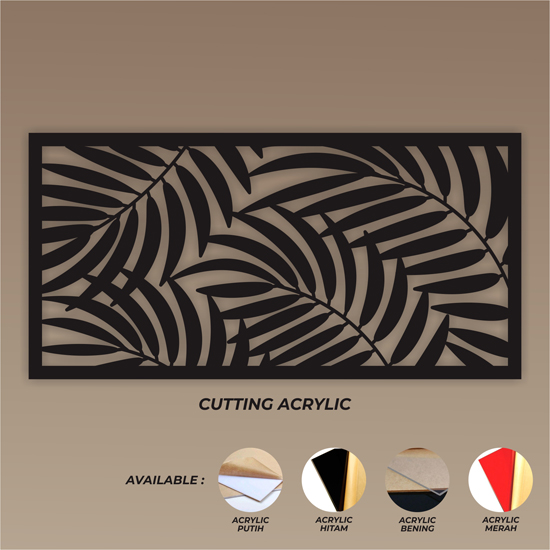 CUTTING ACRYLIC HITAM 5MM