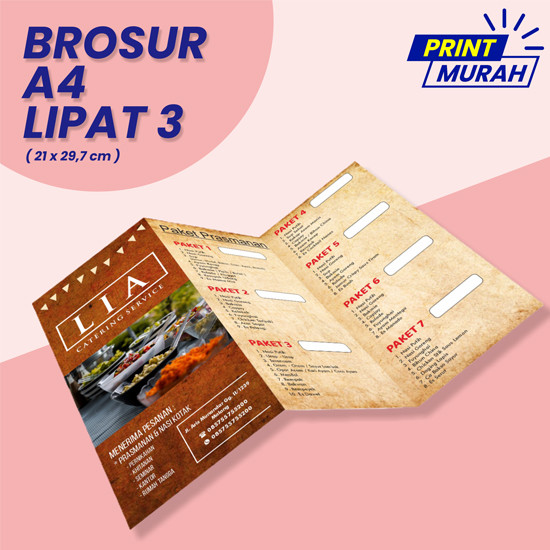 CETAK BROSUR LIPAT 3