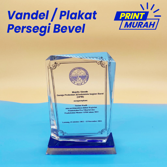 VANDEL / PLAKAT ACRYLIC KOTAK