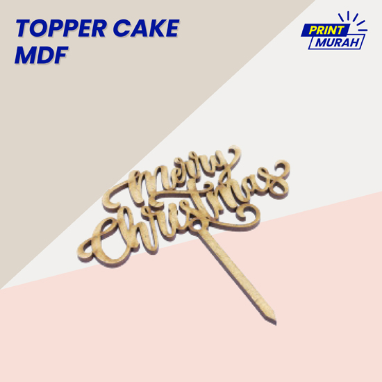 TOPPER CAKE MDF