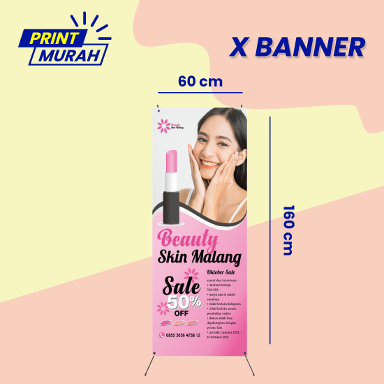 X-BANNER 60 x 160 OUTDOOR
