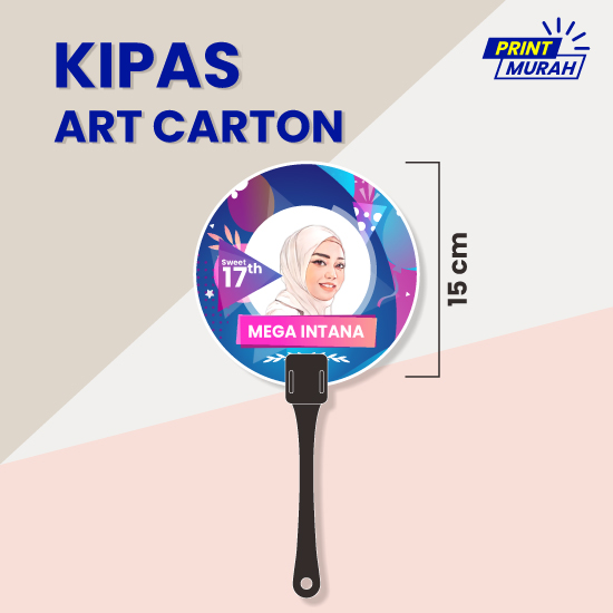 KIPAS JEPIT ART CARTON