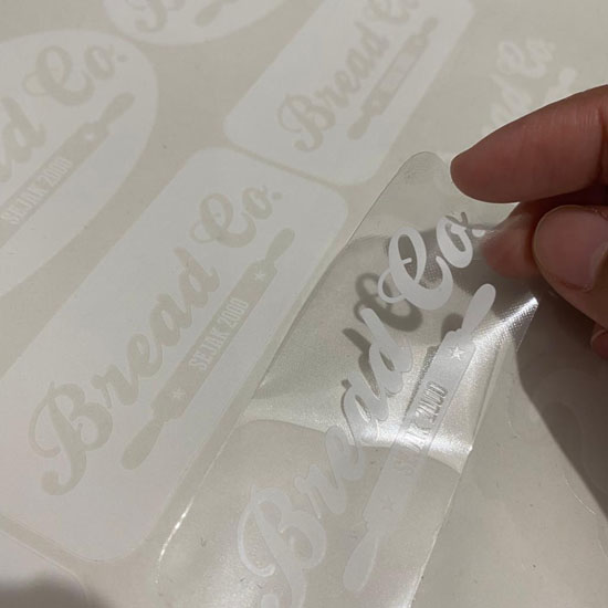 CETAK STICKER VINYL CAMEL TRANSPARANT 