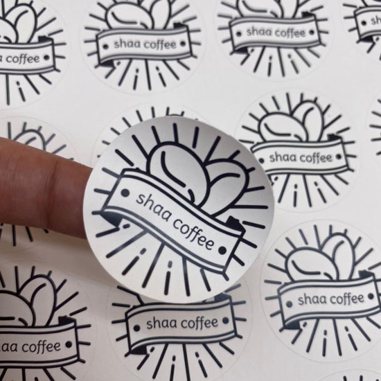 CETAK STICKER VINYL CAMEL WHITE MATTE