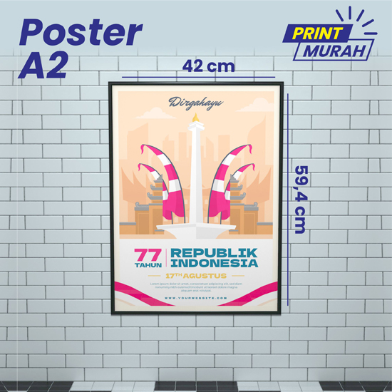 CETAK POSTER A2 AP 150